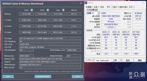 雷克沙ARES DDR5 7600内存条：高频触手可及_新浪众测