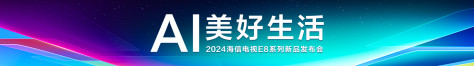 AI美好生活   2024海信电视E8系列新品发布会