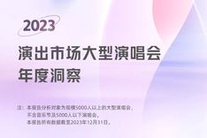 2023大型演唱会年度洞察发布