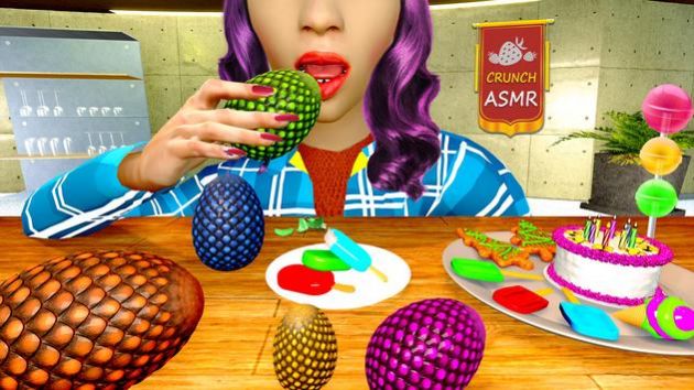 松脆的食物ASMR游戏官方版（Crunchy Eating ASMR） v1.1图1