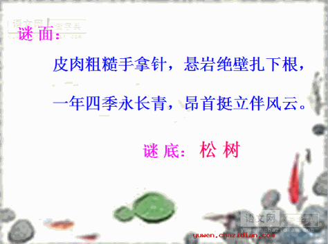 苏教版小学六年级下册《山谷中的谜底》课件