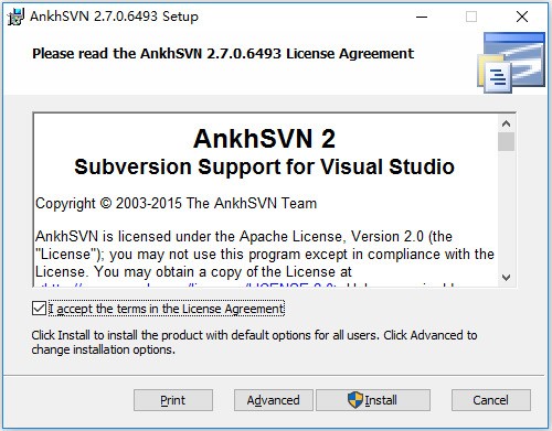 AnkhSVN(支持VS2015)