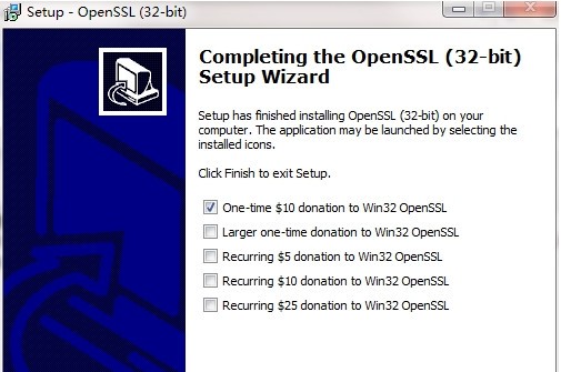 OpenSSL32位/64位安装最新版本  