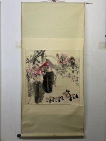 李国堂，字家齐，号康乐堂主，1942年生，绘画师承著名国画大师白石弟子李霞先生。86年毕业于北京齐白石艺术学院，擅长大写意花鸟，兼画山水。法度严谨、章法大气、笔墨灵动、用笔雄奇、泼墨纵横，彰显齐派遗风，更凸露个性。现为中国美术家协会会员、中国国家书画院副院长、北京齐白石艺术研究会常务理事、中国书画艺术家协会名誉主席、新乡市花鸟画学会会长。