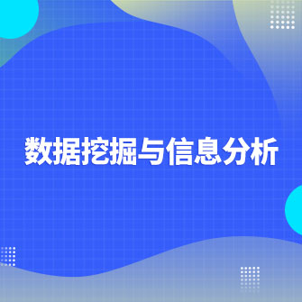 数据挖掘与信息分析