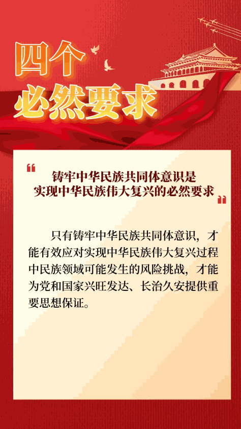 中央民族工作会议会议精神图解