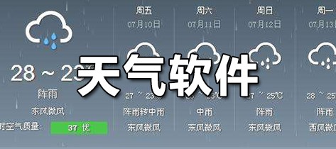 天气软件