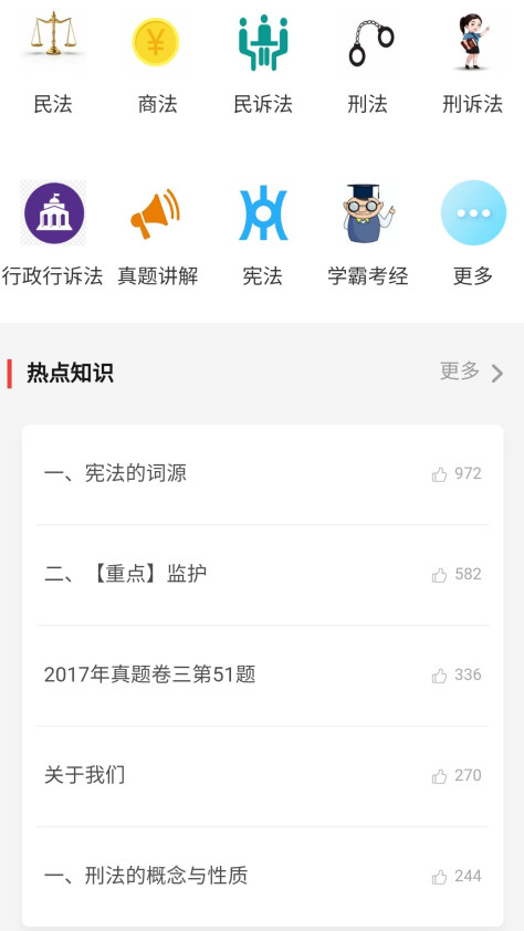 法考重点听截图(5)