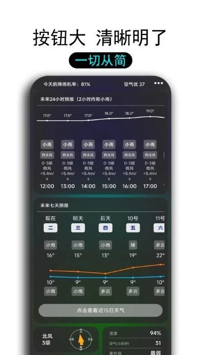 透明天气预报app下载安装截图(1)