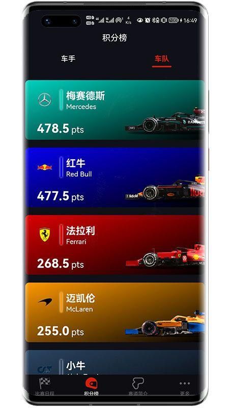 F1赛程截图(3)