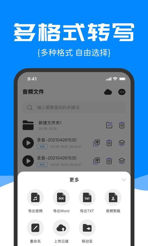 精准录音转文字截图(2)