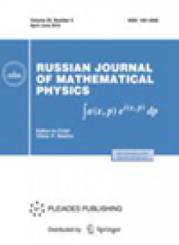 Russian Journal Of Mathematical Physics