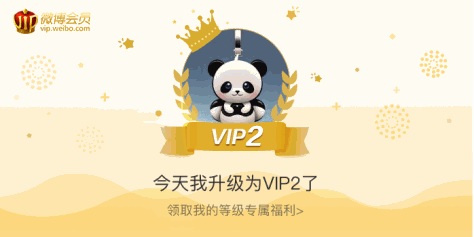 今天我升级为VIP2了