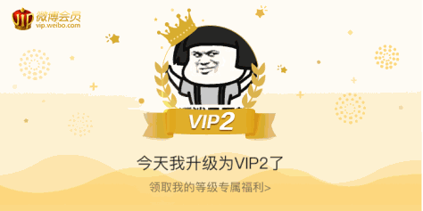 今天我升级为VIP2了