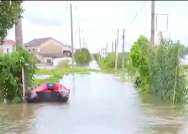 湖南涓水华中村堤段