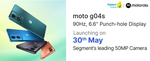 摩托罗拉G04s将于5月30日上市 搭载紫光展锐T606