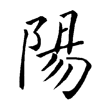 阳字书法 其他