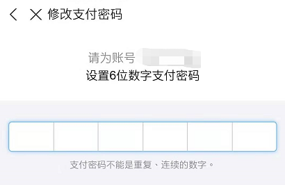 支付宝支付密码忘了怎么办