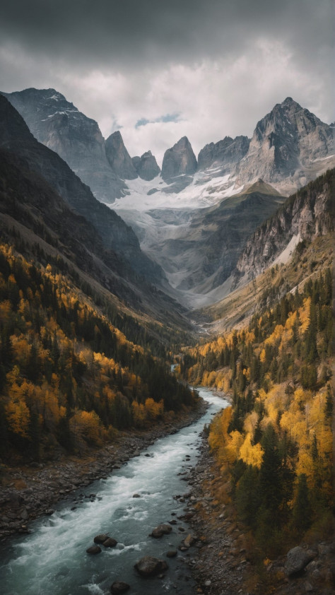 大自然的视觉之旅山水风景壁纸