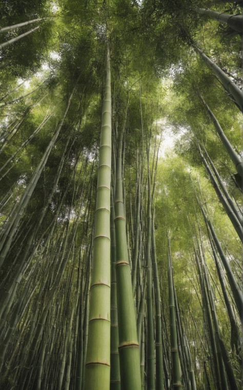 感受竹林的清幽与宁静竹海美景壁纸