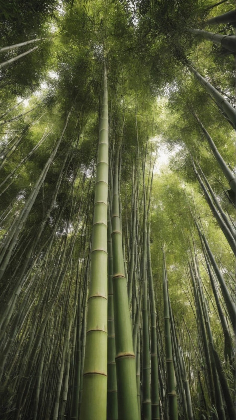 感受竹林的清幽与宁静竹海美景壁纸