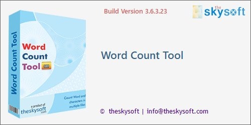 word计词工具Word Count Tool v3.6.3.23 免费版