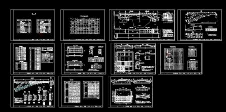 预应力桥cad设计图