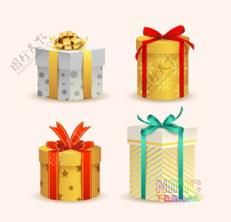 下载格式gift文件模板礼盒图片