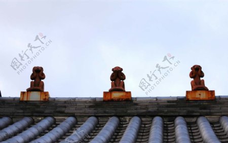 日式建筑屋顶