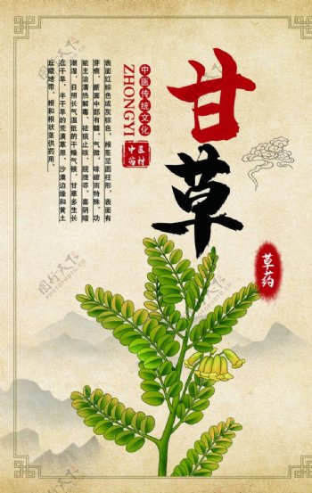 中医草药功效介绍图片