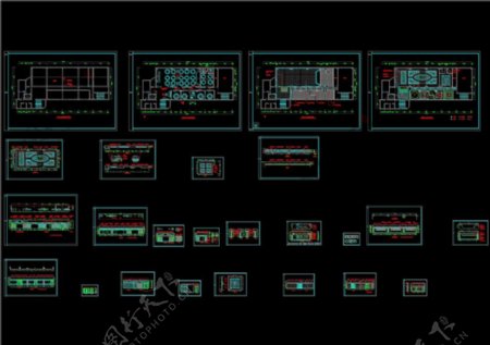 某酒店cad装修图纸
