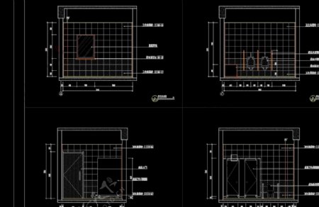 卫生间立面图