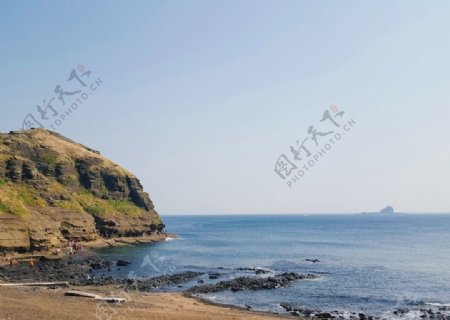 沙滩海岸岛屿