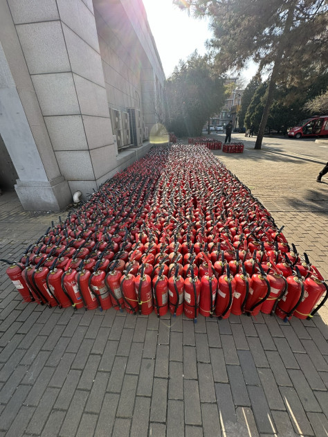 北京中消龙消防科技·灭火器年检回收钢瓶检测消防水袋回收七氟丙烷检测回收厨房灭火器检测