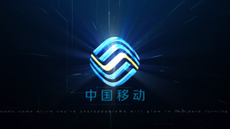 三维空间科技logo演绎