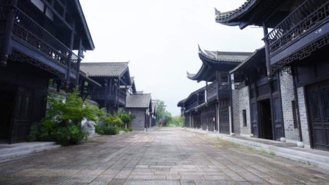 古镇仿古建筑楼阁