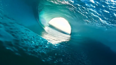 大海海浪航拍唯美大气