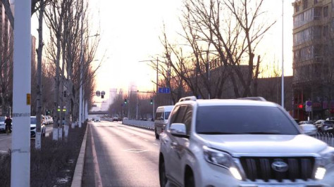 沈阳城市街道街景实拍