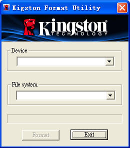 金士顿专用格式化工具(Kingston Format Utility) 1.0.3.0 绿色版