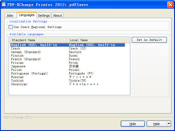 PDF制作软件(Tracker Software PDF-XChange Standard) v5.0.265 官方特别版