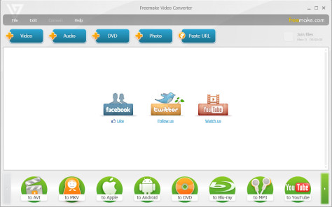 免费视频转换(Freemake Video Converter) v4.1.13.148 中文正式版