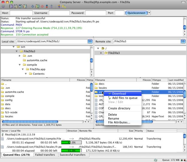 苹果电脑FTP客户端(FileZilla for Mac) V3.49.0 官方多国语言版