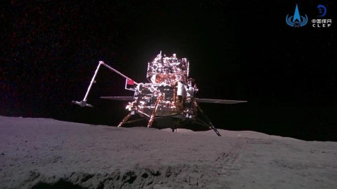 China's Chang'e-6 probe sends back images from the far side of the moon