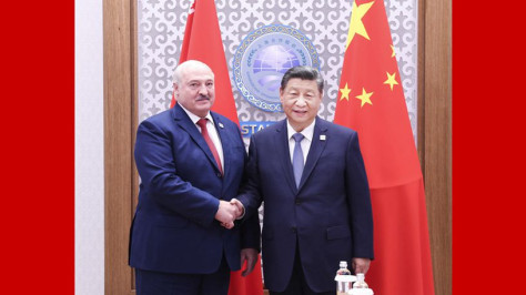 Xi says China-Belarus relations to develop healthily, with great strides