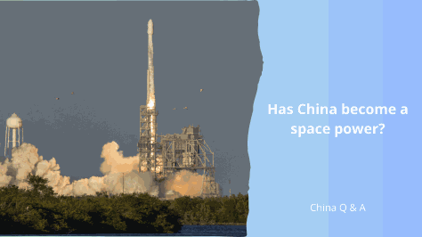 Has China become a space power?
