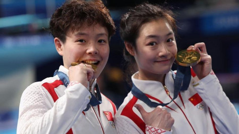 China wins first two gold medals of Paris Olympic Games