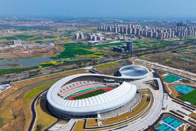 湖北襄阳全民体育运动中心项目全面竣工