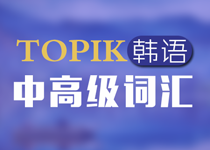 TOPIK中高级词汇