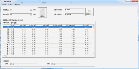 贷款计算器截图1