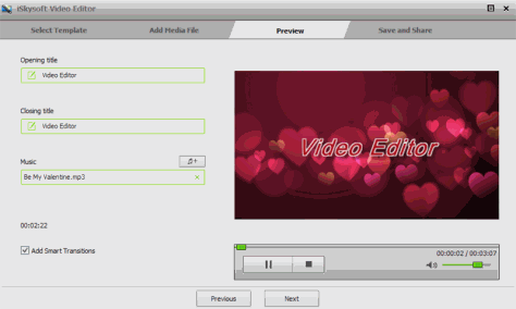 iSkysoft Video Editor截图4